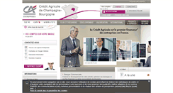 Desktop Screenshot of entreprises.ca-cb.fr